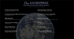 Desktop Screenshot of anthropage.com